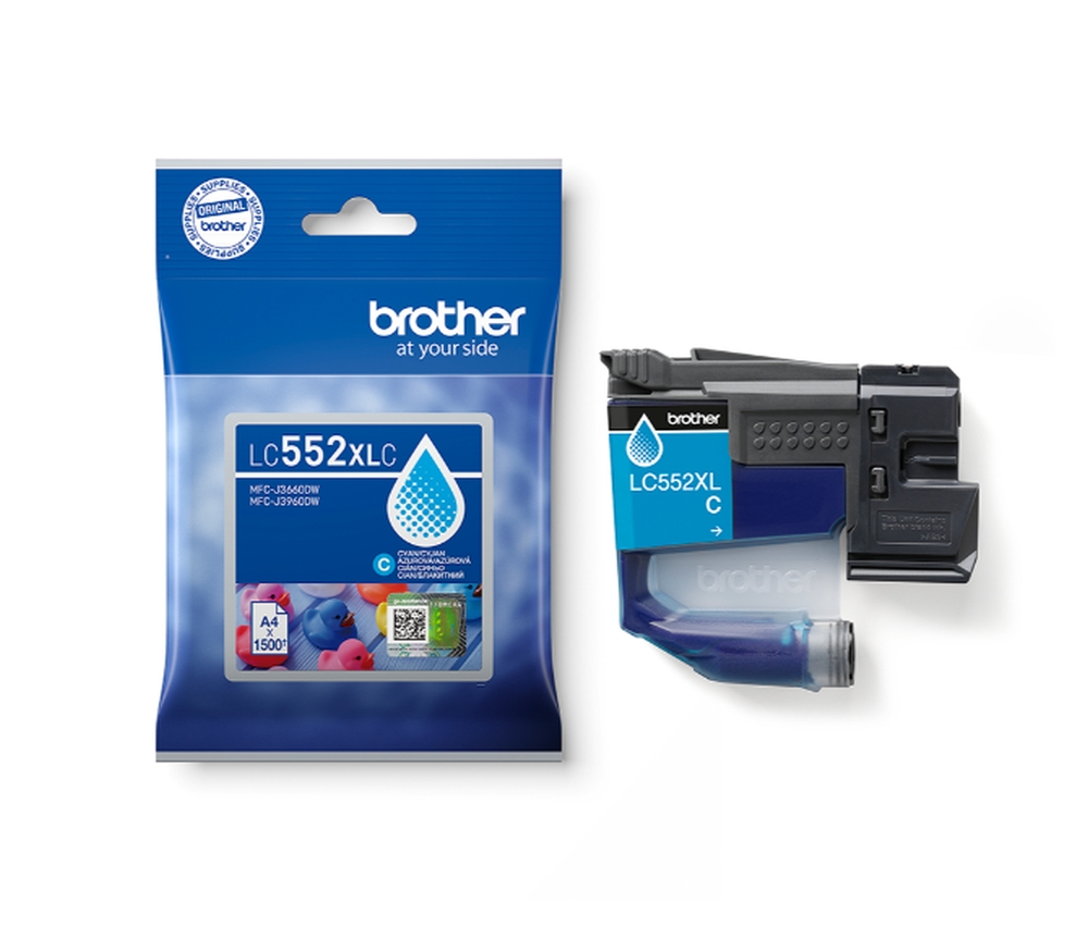 LC552XL Cyan Ink Cartridge High Yield Консуматив, Brother
